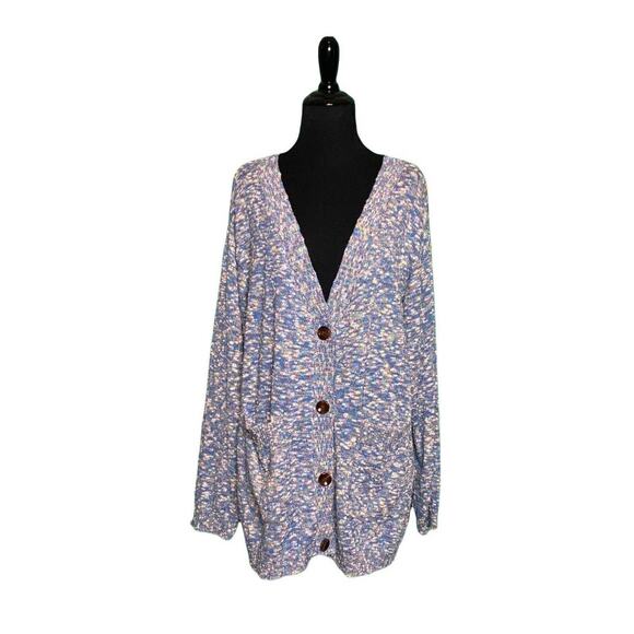 All Worthy V neck buttoned oversize cardigan size S - Picture 1 of 7